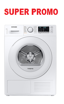 Asciugatrice SAMSUNG 7 Kg Crystal eco Dry a pompa di calore Classe A++ cod: DV70TA000TE -  Prodotto OUTLET