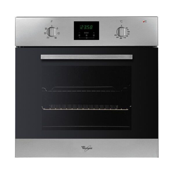 Forno Elettrico WHIRLPOOL da Incasso Capacità 56 Litri Multif. Ventilato Potenza 2500 W Colore Acciaio Inox AKP 446/IX -OUTLET