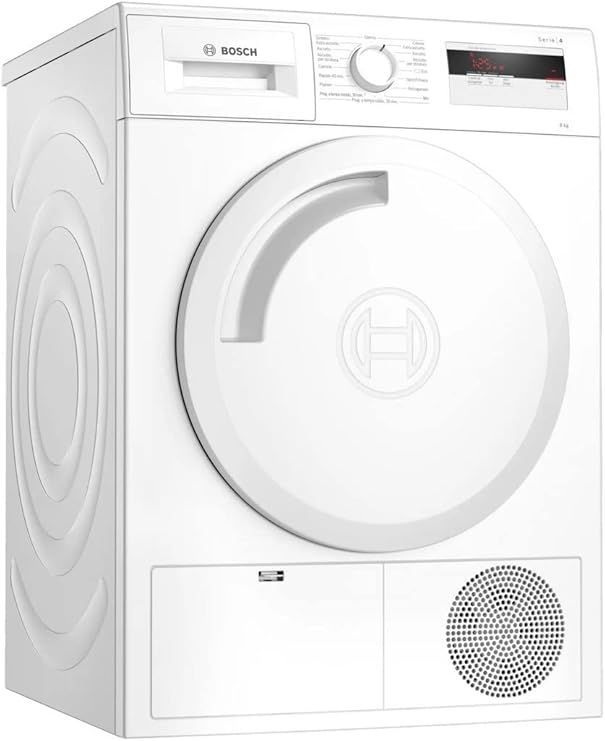 Asciugatrice BOSCH Serie 4 AutoDry, 8 Kg Classe A+  Pompa di Calore WTH83008II -  Prodotto OUTLET