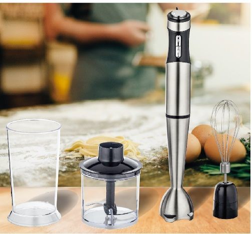Mixer a immersione DE MAISOM potenza 400 Watt colore Inox DS0703-1