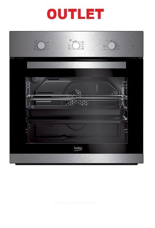 Forno Elettrico BEKO OUT. da Incasso Capacità 71 L Multif. Ventilato Colore Acciaio Inox BIE22101X/OV -  OUTLET