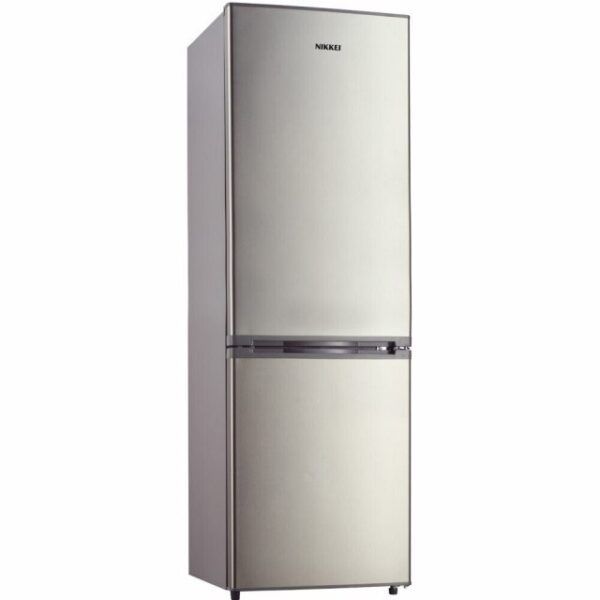 Frigorifero NIKKEI Combinato No Frost Classe A+ Capacità 315 Litri colore Silver SNCBN315S