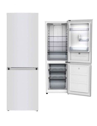 Frigorifero AKAI combinato No Frost Classe Energetica F Capacità 320 Litri colore Silver AKFR320SLS