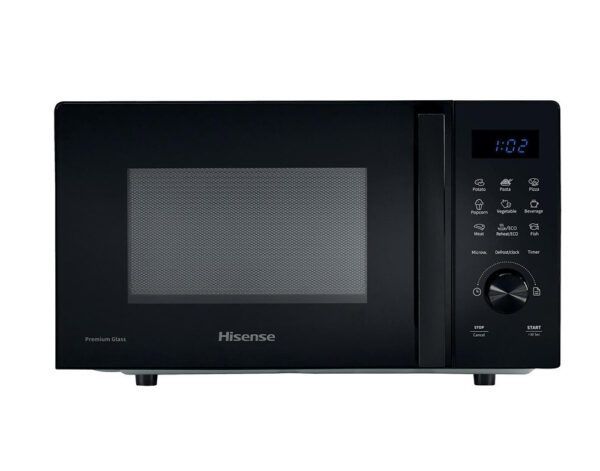 Forno Microonde HISENSE Capacità 20 Litri Potenza 700 Watt Colore Nero H20MOBSD1H