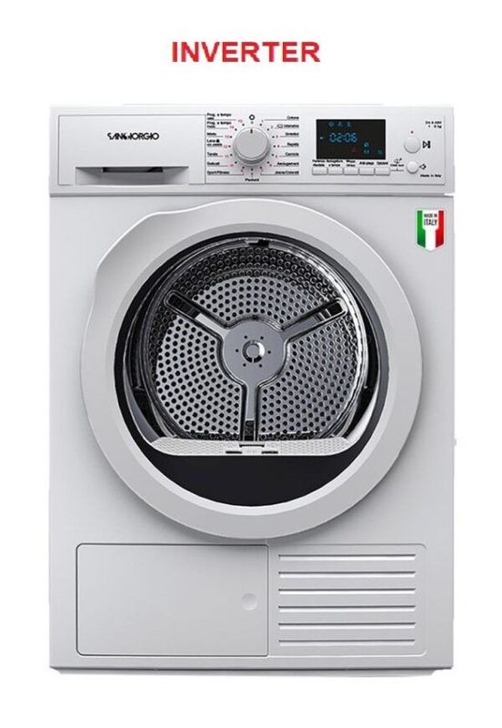 Asciugatrice SANGIORGIO Standard 8 Kg Classe A++ a pompa di calore Inverter SDR8I