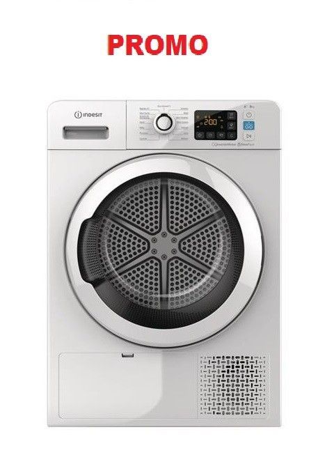 Asciugatrice INDESIT  Push & Go, 8 Kg Classe A++ a Pompa di Calore YTM1182KRXIT