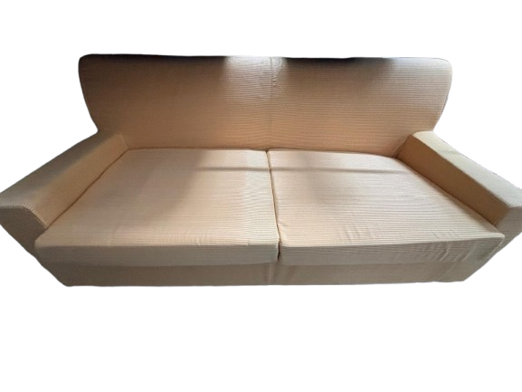 Divano letto Giallo/bianco