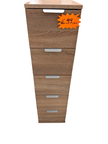 Base 5 Cassetti colore Rovere Sonoma   1310/C