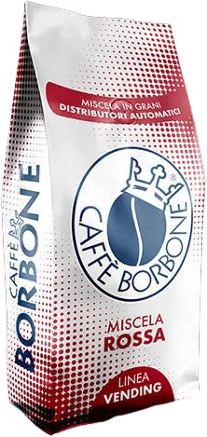 Caffè in grani Borbone miscela Rossa - 1 kg
