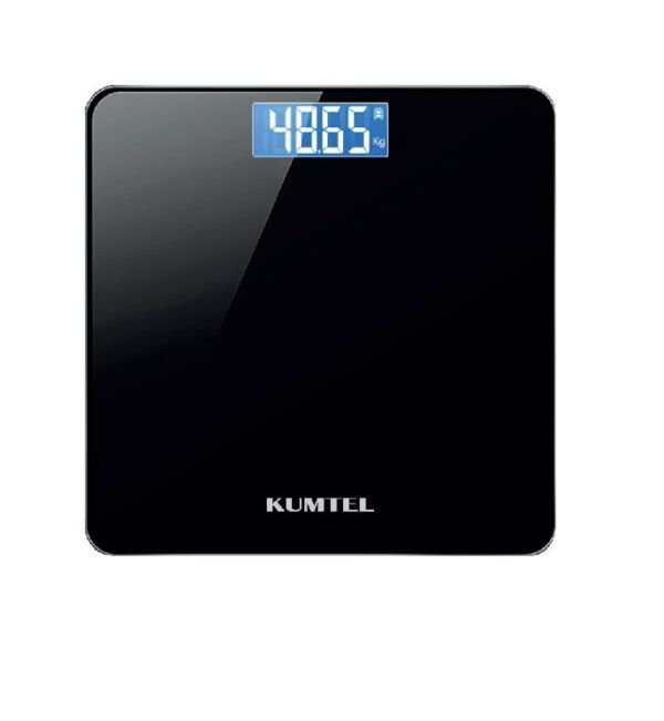 Bilancia Pesapersone KUMTEL, display Lcd Max 180KG colore Nero HDB-02