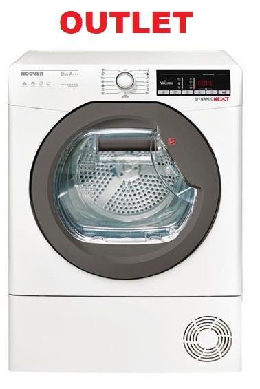 Asciugatrice HOOVER all in one DXOH9A3TREXS 9kg - OUTLET