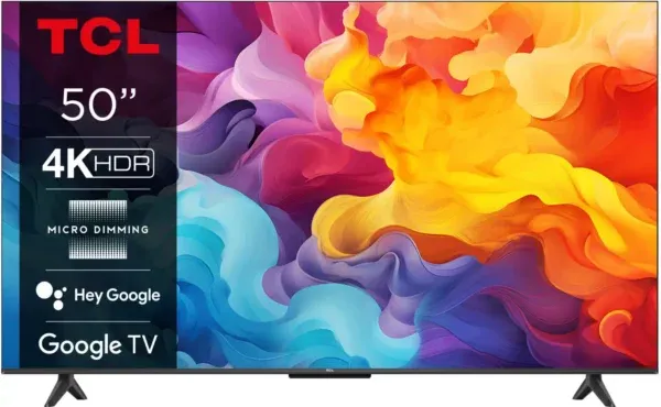 Televisore Smart Led Tv TCL 50" UHD 4K 50P655