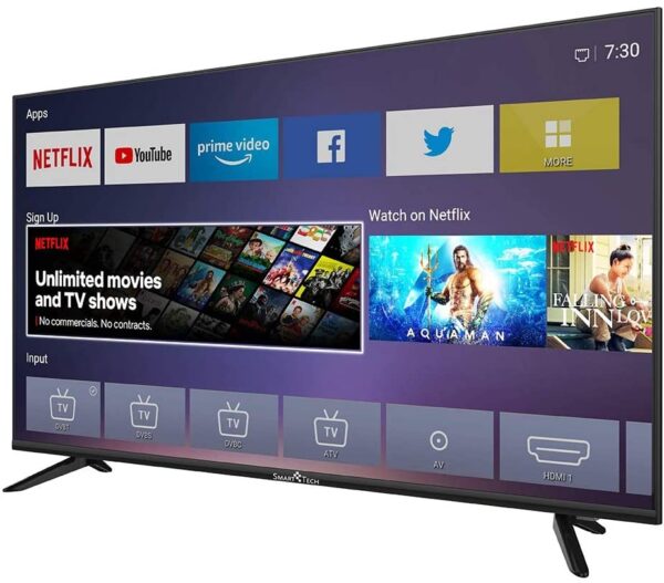Televisore SMART TECH 43° UHD 4K Wi-Fi SMT43F30UV2M1B1