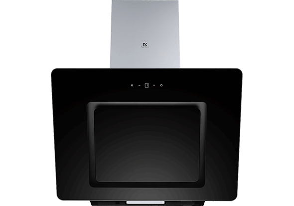 Cappa MASTER KITCHEN da 60 CM a Libera Installazione colore vetro Nero Cod: MKHD V603 E TOUCH BK