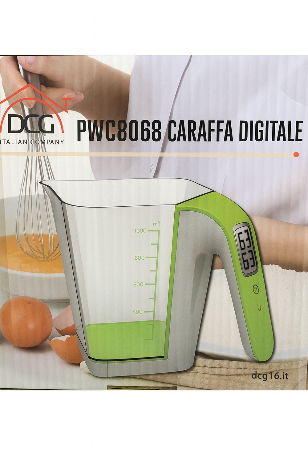 Bilancia da cucina DCG digitale a caraffa