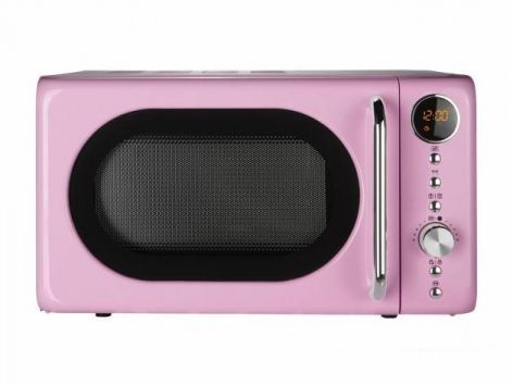 Forno Microonde SILVER CREST Capacità 17 Litri Colore Rosa cod 302476