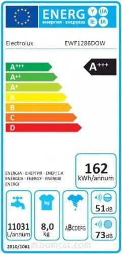 Lavatrice ELECTROLUX EWF1286D0W 8 Kg - RICONDIZIONATO