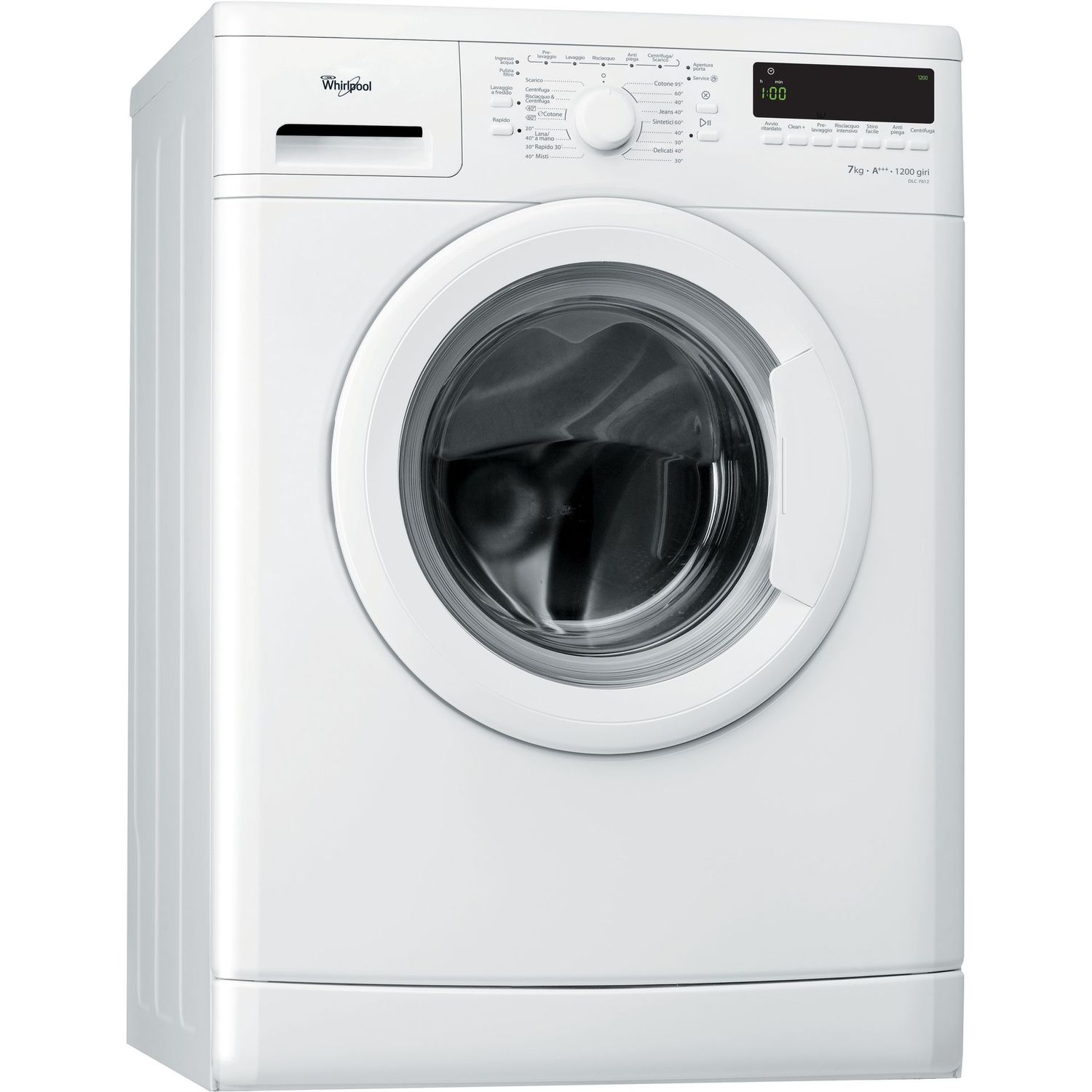 Lavatrice WHIRLPOOL DLC 7012 7 Kg - RICONDIZIONATO