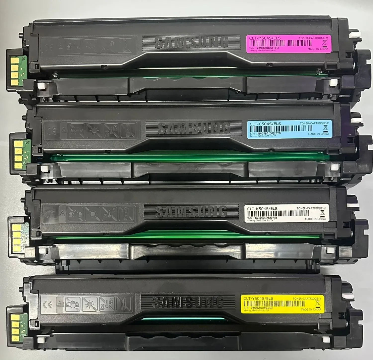 KIT Toner Cartrige stampante SAMSUNG Giallo Ciano Nero Magenta