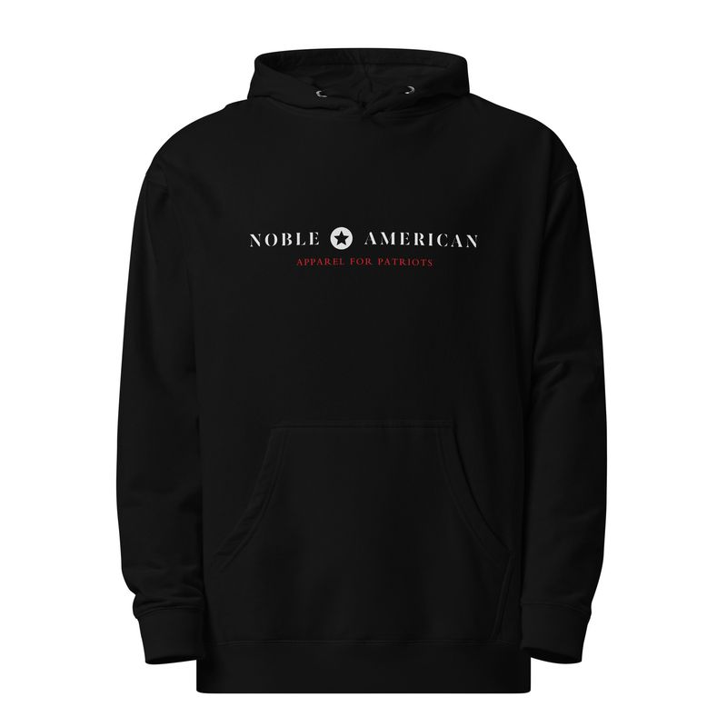 White Logo midweight hoodie
