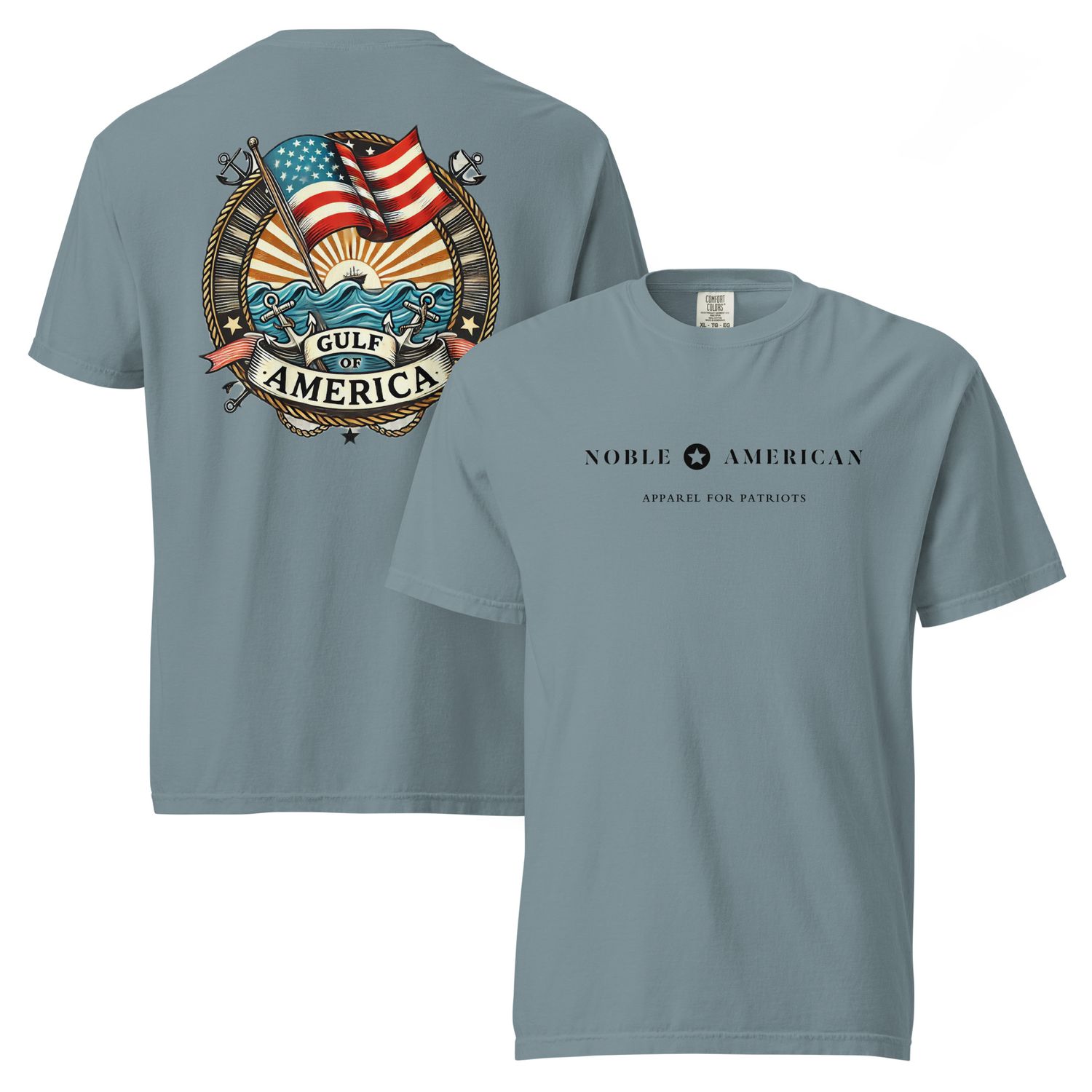 Gulf of America garment-dyed heavyweight t-shirt