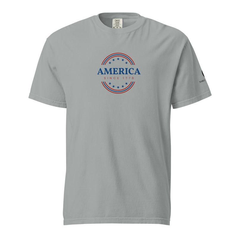 Minimalist garment-dyed heavyweight t-shirt