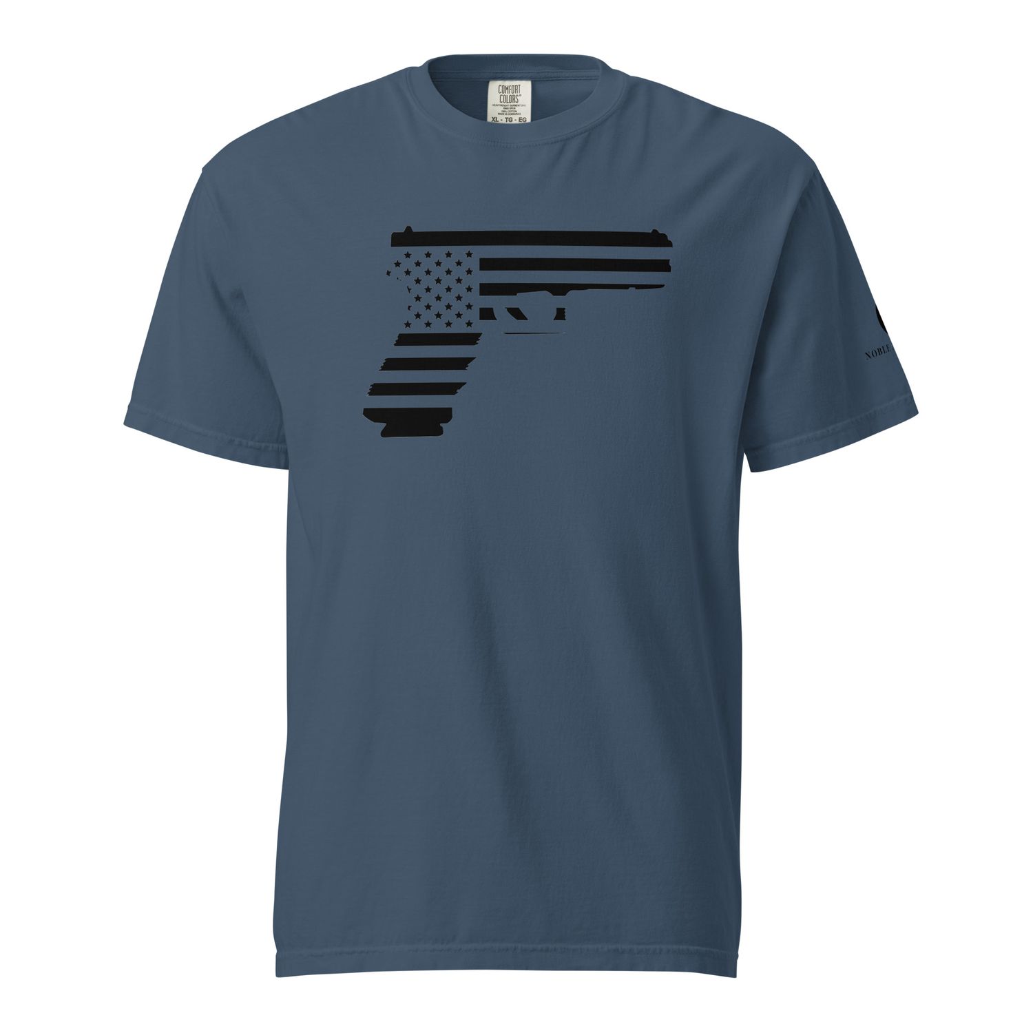 Shots Fired garment-dyed heavyweight t-shirt