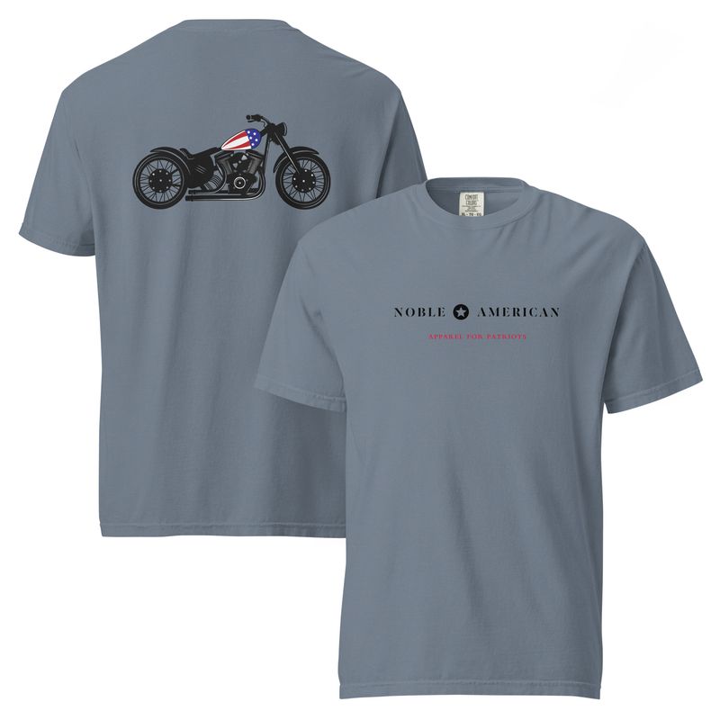 Steel Horse garment-dyed heavyweight t-shirt