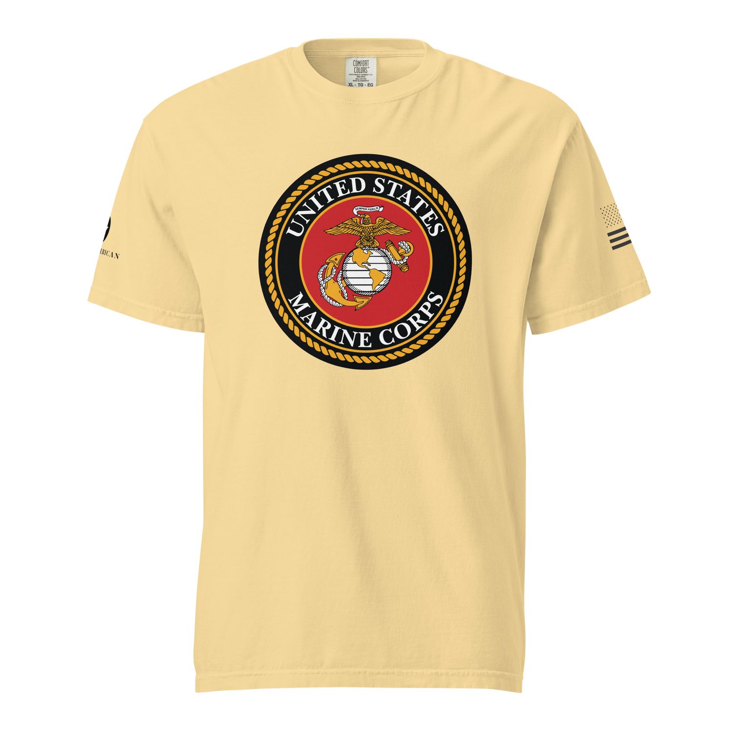 USMC Color Seal garment-dyed heavyweight t-shirt