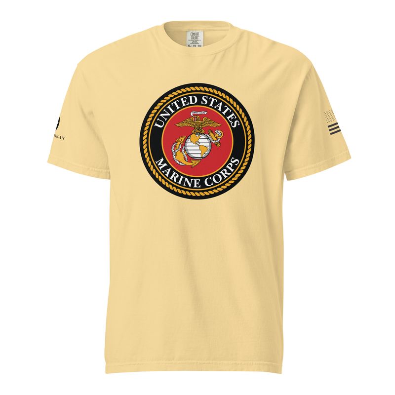 USMC Color Seal garment-dyed heavyweight t-shirt
