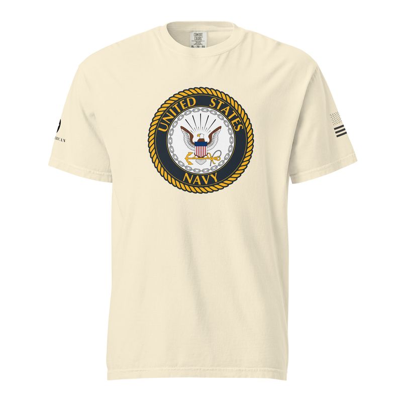 USN Color Seal garment-dyed heavyweight t-shirt