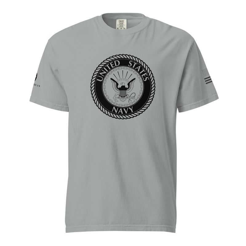 USN Black Seal garment-dyed heavyweight t-shirt