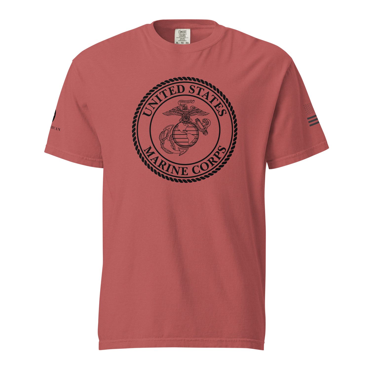 USMC Black Seal garment-dyed heavyweight t-shirt