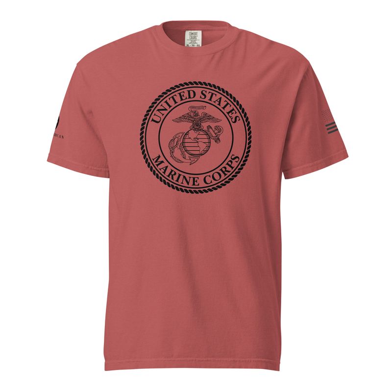 USMC Black Seal garment-dyed heavyweight t-shirt