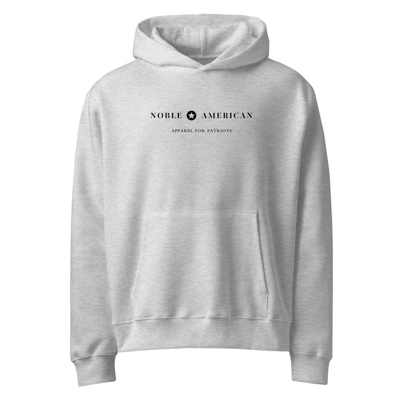 Slogan Oversized heavyweight hoodie
