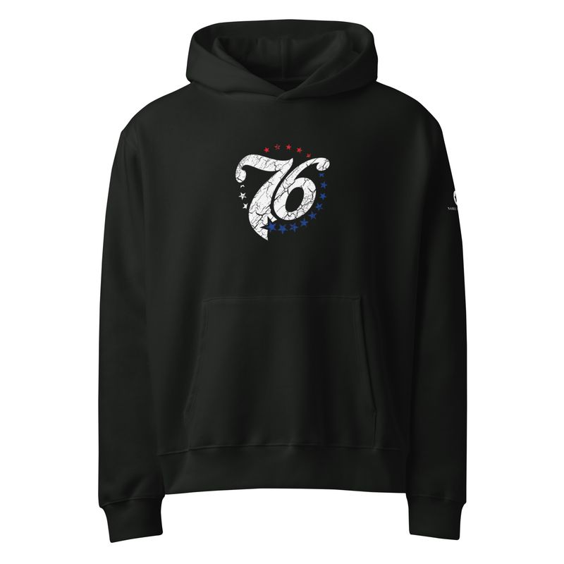 &#39;76 Oversized heavyweight hoodie