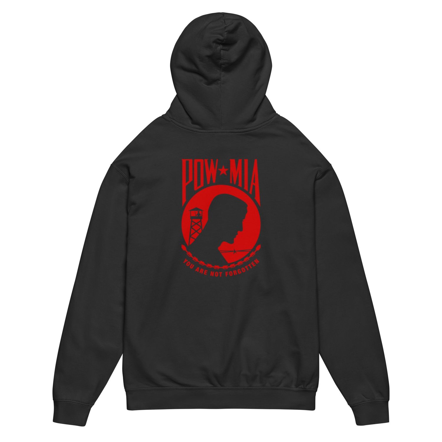 Not Forgotten garment-dyed lightweight hoodie