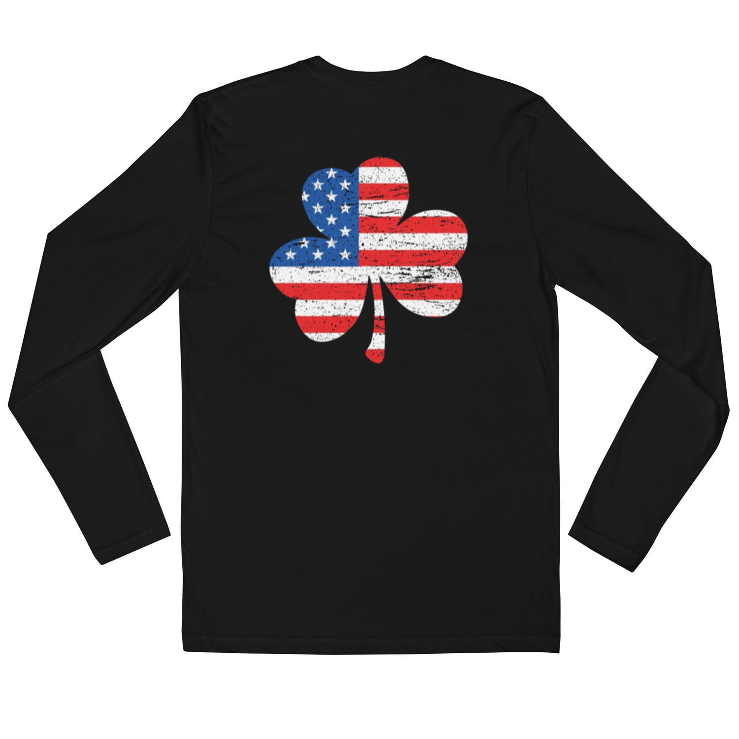 Good Luck Long Sleeve Fitted Crew