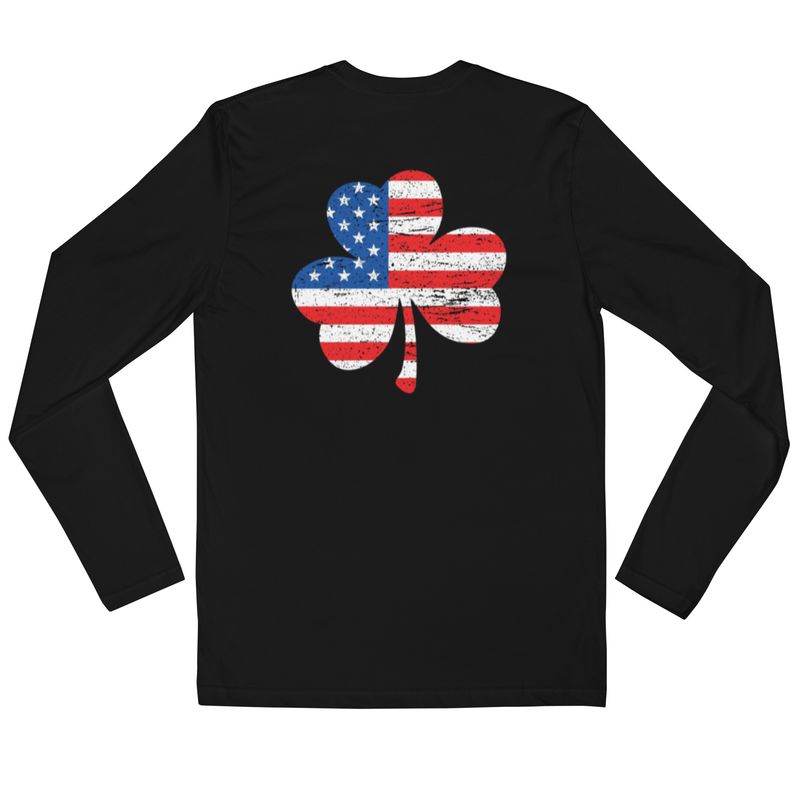 Good Luck Long Sleeve Fitted Crew