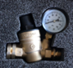Water Pressure Regulator Brass with gauge