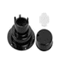 Plumbing Vent Cover Black with built in Bug Screen