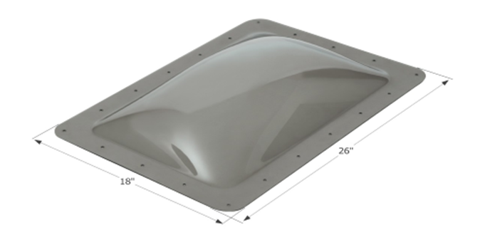 Skylight 14x22 Smoke or Clear