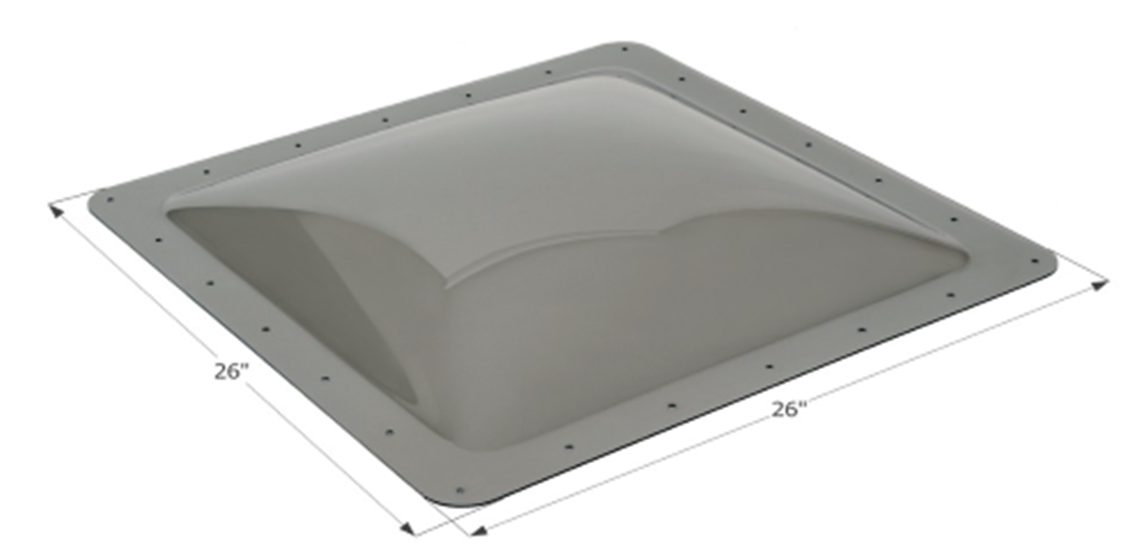 Skylight 18 x 30 Smoke or Clear