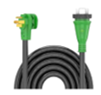 50 amp 25ft Twist Lock Cord with EZpull