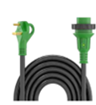 30 amp 25ft Twist Lock Cord with EZpull