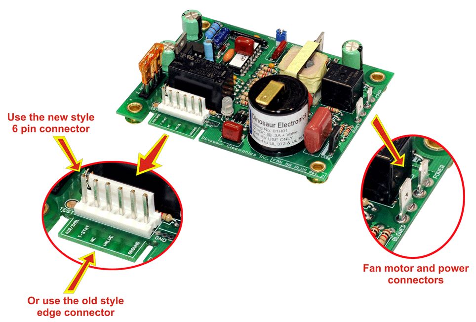 fan 50 plus control board