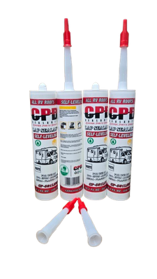 CPD Self Leveling Roof Sealant WHITE  Pack of 4 or Case of 20