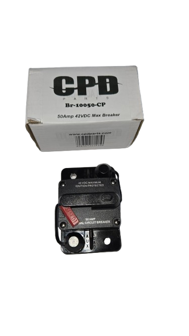 50 AMP 42 VDC Max Breaker Water Proof