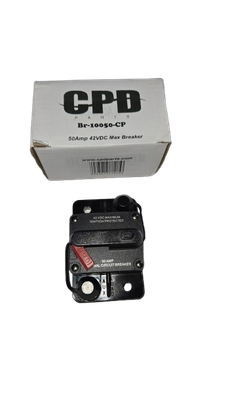 50 AMP 42 VDC Max Breaker Water Proof