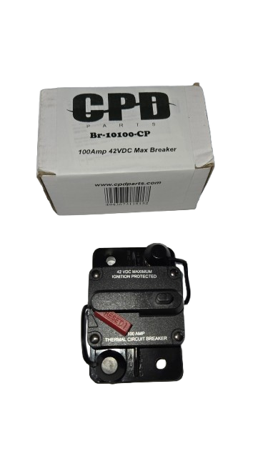 100 AMP 42 VDC Max Breaker Water Proof